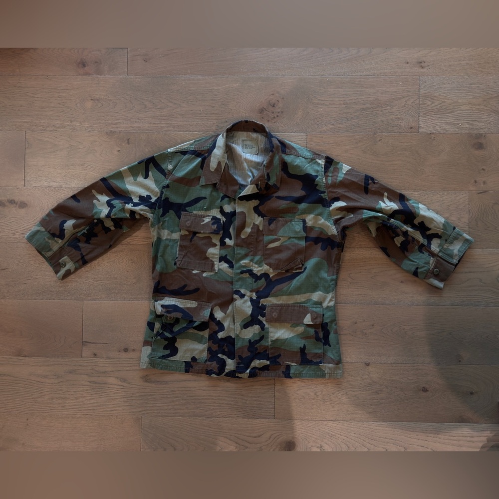 Men's vintage Camouflage Jacket